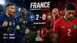 France 2-0 Maroc